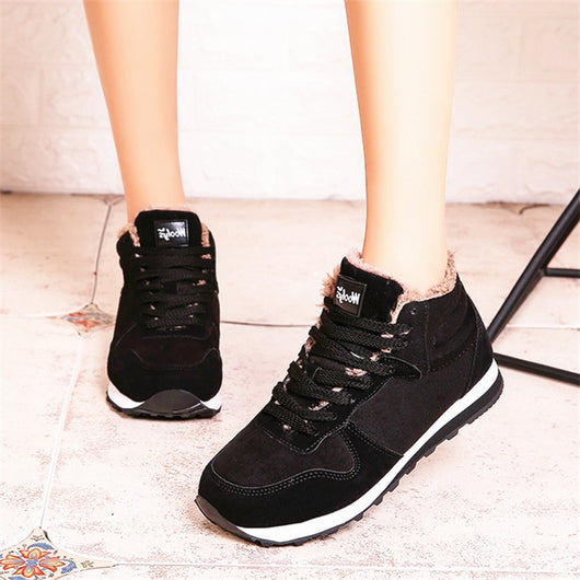 Zapatos de Algodón Cálido para Mamá y Papá