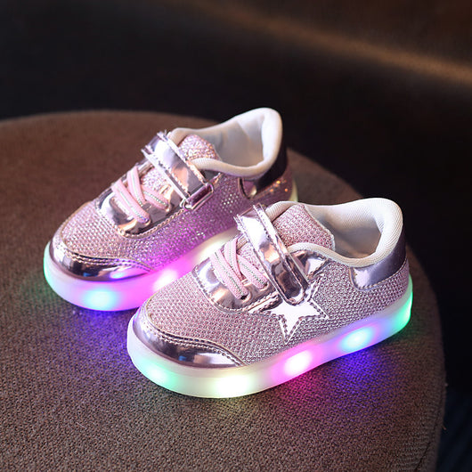 Zapatos con Botón Mágico LED - Image 2