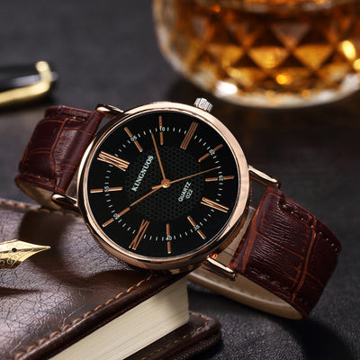 Reloj Pulsera Pareja Oro Rosa con Números Romanos - Diseño Elegante Unisex - Image 15