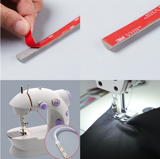 Barra LED Táctil Regulable para Máquina de Coser