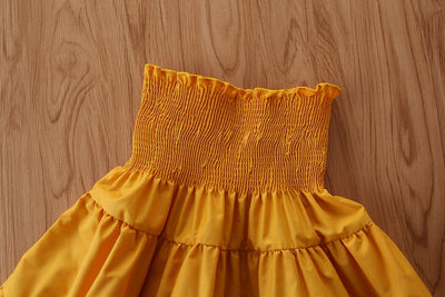 Falda de Traje Infantil con Blusa de Cuello Clásico - Image 4