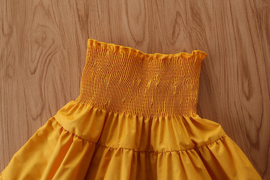 Falda de Traje Infantil con Blusa de Cuello Clásico - Image 4