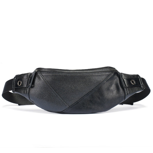 Bolsa de Cuero para Deportes y Viajes - Bandolera Casual Ajustable