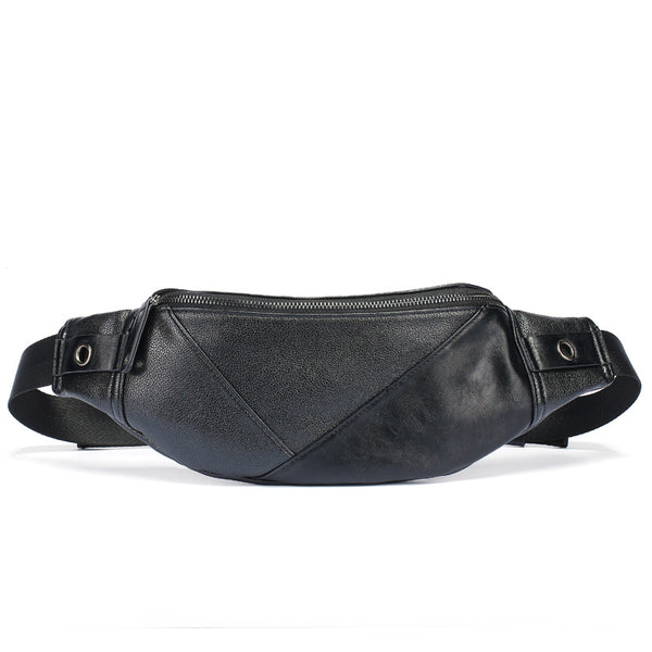 Bolsa de Cuero para Deportes y Viajes - Bandolera Casual Ajustable