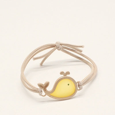 Estuche de Cuero para Accesorios de Cabello con Bandas Elásticas - Image 5