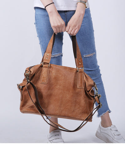 Bolso de Cuero Genuino Estilo Coreano para Mujer - Image 9
