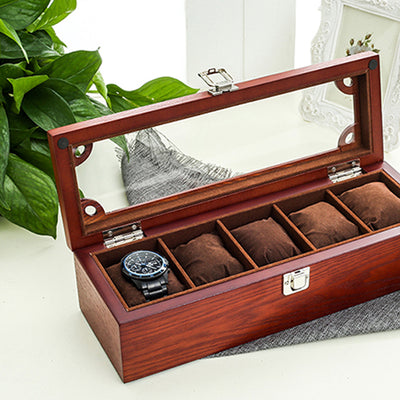 Caja de Almacenamiento Retro de Madera con Diseño Minimalista - Image 3