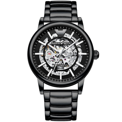 Reloj Mecánico Automático Multifuncional con Esfera Transparente y Resistencia al Agua - Image 2