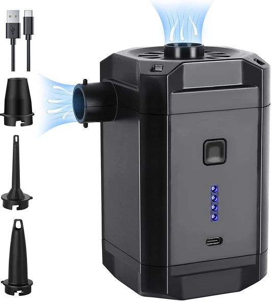 Bomba de Aire Eléctrica Portátil 5200mAh - Image 2