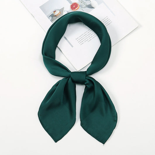 Pañuelo de Satén Liso Versátil y Elegante - Image 18