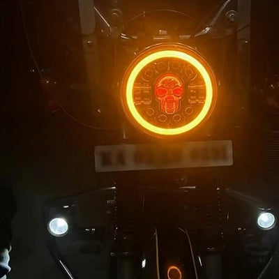 Faro LED Calavera 7 Pulgadas para Modificaciones Off-Road - Image 14