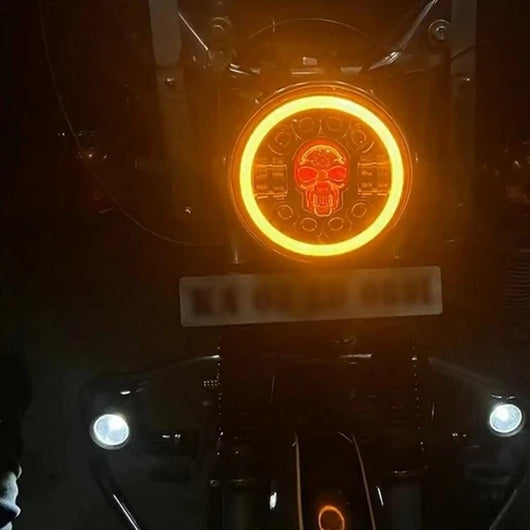 Faro LED Calavera 7 Pulgadas para Modificaciones Off-Road - Image 14