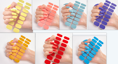 Pegatinas de Uñas Color Puro 16 - Image 29