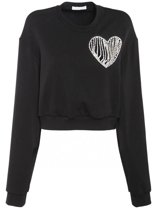 Sudadera Suelta de Manga Larga con Cutout de Corazón para Mujer - Image 8