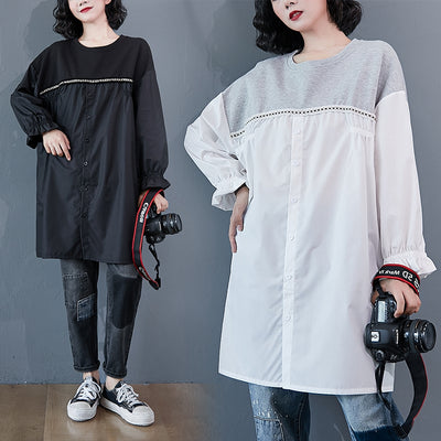 Blusa Suelta Reductora de Largo Medio