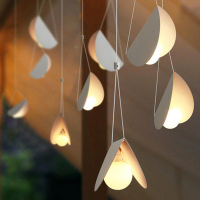 Lámpara Colgante Minimalista Plegable para Mesita de Noche