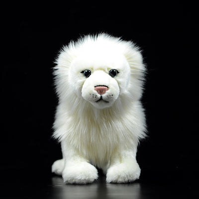 Peluche León Blanco Suave - Image 5