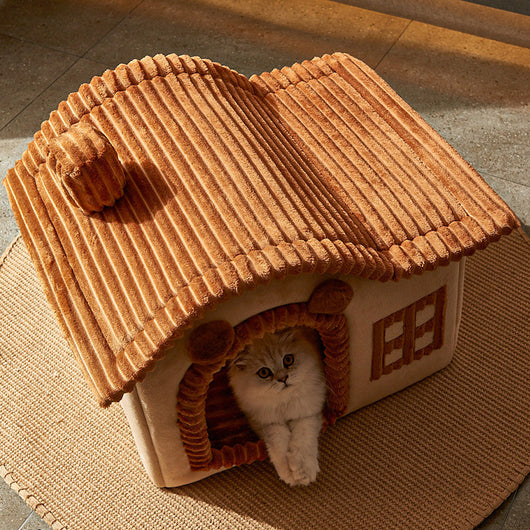 Arenero Cerrado Térmico para Gatos Winter Warm Villa - Image 15