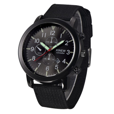 Reloj de Pulsera Hombre Banda Nylon Calendario Cuarzo - Image 23