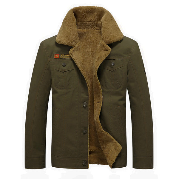 Chaqueta de Forro Polar con Cuello