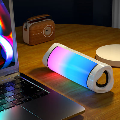 Parlante Bluetooth 3D con Iluminación Inteligente y Sonido Envolvente