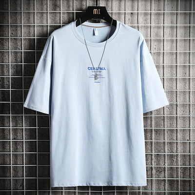 Camiseta Hombre con Estampado de Letras - Image 9
