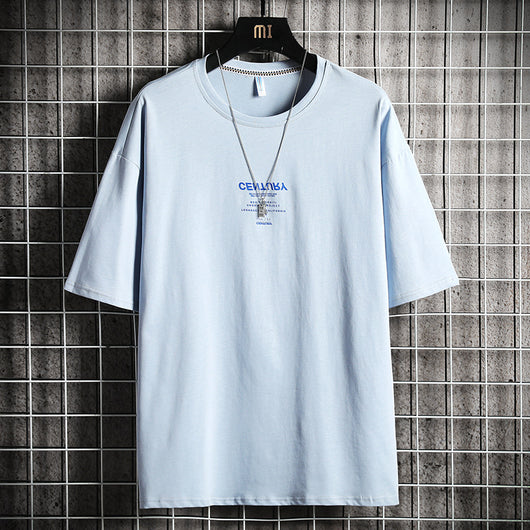 Camiseta Hombre con Estampado de Letras - Image 9
