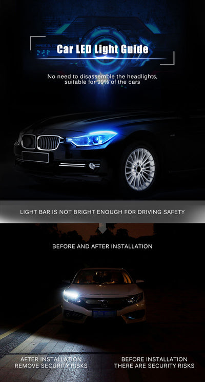 Tira LED Intermitente Dinámico para Auto - Luces Diurnas y Señalización - Image 12