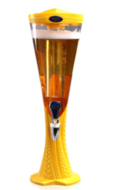 Dispensador de Bebidas Torre 1.5L Desmontable para Vino, Cerveza y Jugos - Image 7