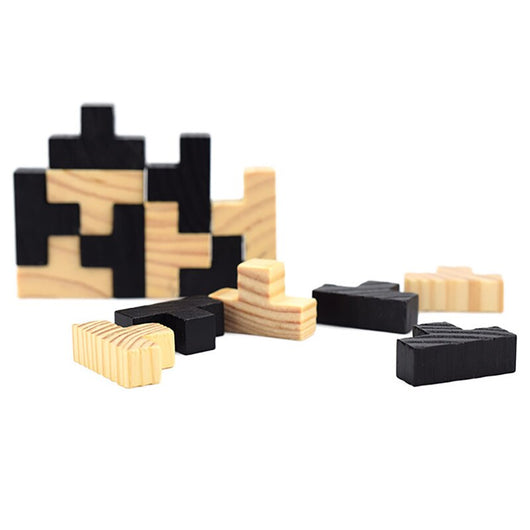 Puzzle de Madera Kongming - Cerradura de Luban para Adultos - Image 3