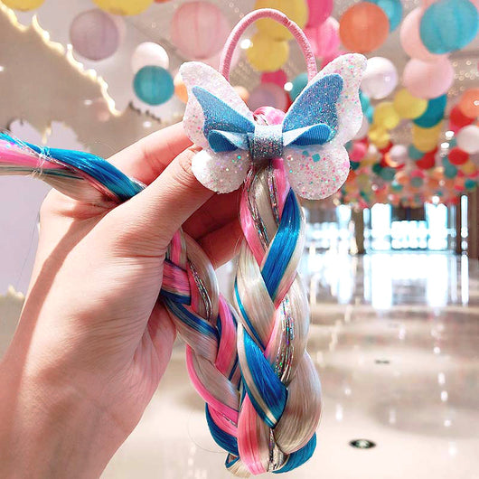 Elásticos de Cabello Infantiles con Moños de Colores Animados - Image 4