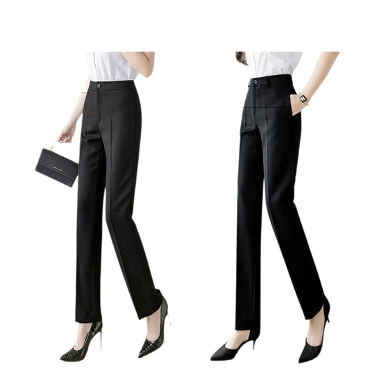 Pantalón de Oficina Recto para Mujer - Traje Profesional - Image 3
