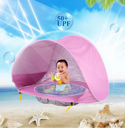 Carpa de Playa para Niños con Protección UV - Plegable y Resistente al Agua - Image 3
