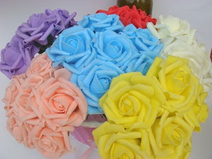 Ramo de 10 Rosas Artificiales PE Premium - Image 12
