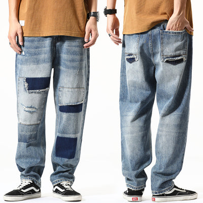 Pantalones Vaqueros Rotos Estilo Retro Americano para Niños - Image 17
