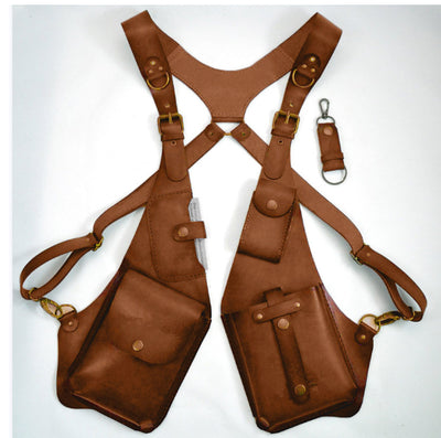 Billetera Steampunk Medieval de Cuero para Cinturón - Image 10