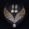 Collar de Lujo con Cristales Completos - Accesorio de Novia Elegante