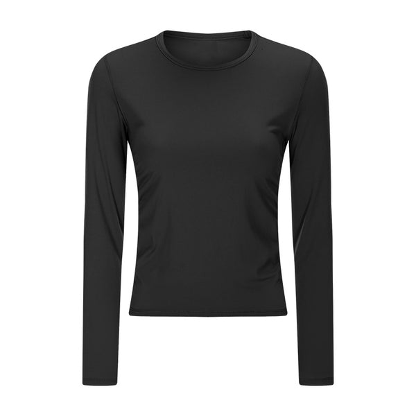 Playera Deportiva Mujer Cuello Redondo con Tecnología Stretch