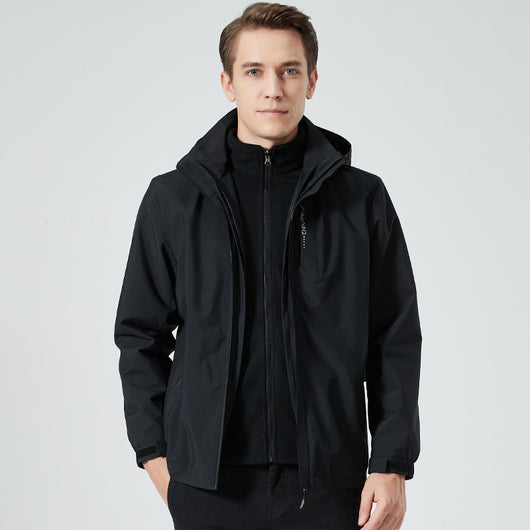 Chaqueta de Montaña 3 en 1 Desmontable Impermeable Unisex - Image 15