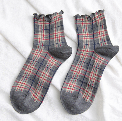 Calcetines Estampado Cuadros para Mujer - Image 13