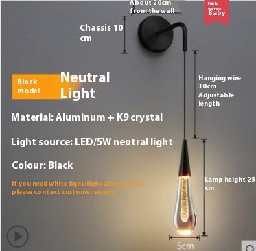 Lámparas Colgantes de Cristal LED Moderno Personalizables - Image 7