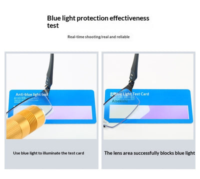 Gafas Azules con Filtro de Luz Azul y Efecto Cambio de Color para Hombre - Image 15