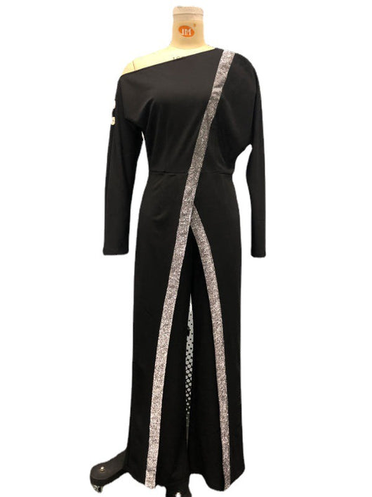 Jumpsuit Elegante de Piernas Anchas y Mangas Largas Estilo Europeo - Image 5
