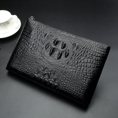 Bolso de Cuero Premium para Hombre - Cartera Clutch de Piel Genuina - Image 13