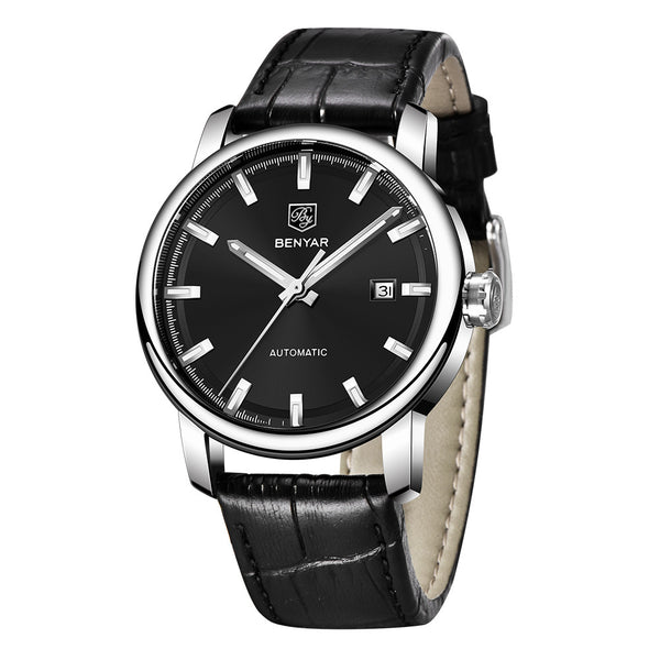 Reloj Mecánico Empresarial para Hombre con Calendario Luminoso Multifuncional