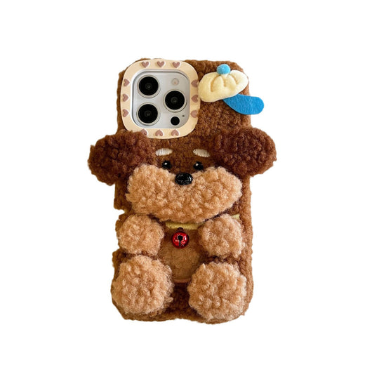 Nueva Funda de Peluche de Poodle para Teléfono - Image 5