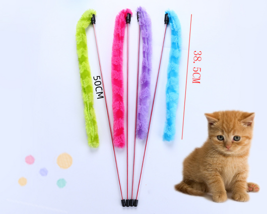 Juguete Interactivo para Gatos - Cañita Plush Tentadora - Image 14