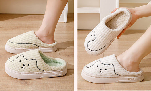 Pantuflas de Rayas para Pareja - Cómodas, Antideslizantes y Cálidas para Casa - Image 15