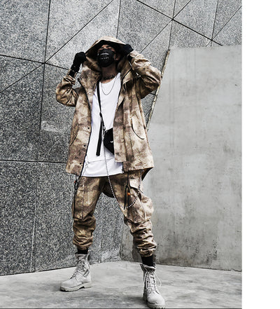 Pantalones Cargo Camuflaje Sueltos - Estilo Hip Hop Urbano para Hombre - Image 4