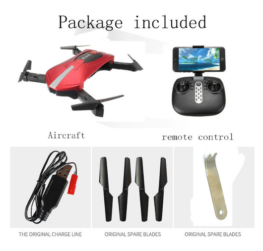 Dron FPV Plegable con Control WiFi y Modo Estabilización para Niños - Image 5